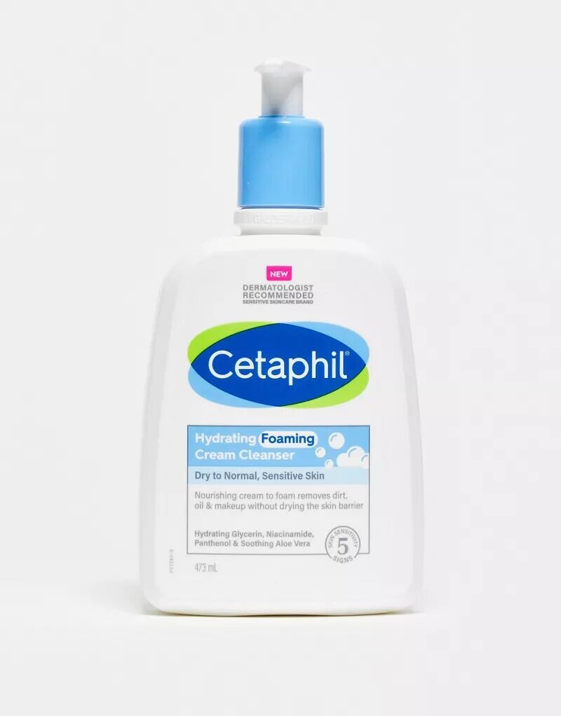Cetaphil – увлажняющий крем-пенка, очищающее средство, 473 мл 
Cetaphil – увлажняющий крем-пенка, очищающее средство, 473 мл