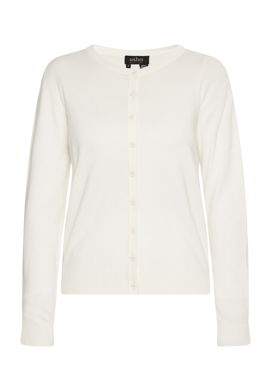 Вязаный кардиган Usha Black Label, цвет Wool White
Вязаный кардиган Usha Black Label, цвет Wool White