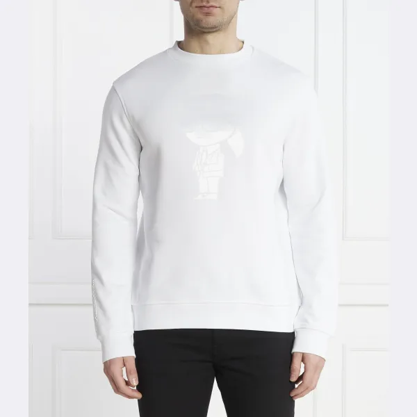 Толстовка обычного кроя Karl Lagerfeld, белый 
Толстовка обычного кроя Karl Lagerfeld, белый