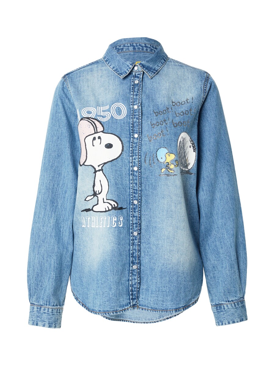 Блуза PRINCESS GOES HOLLYWOOD Snoopy 1950 Athletics, Blue Denim
Блуза PRINCESS GOES HOLLYWOOD Snoopy 1950 Athletics, Blue Denim