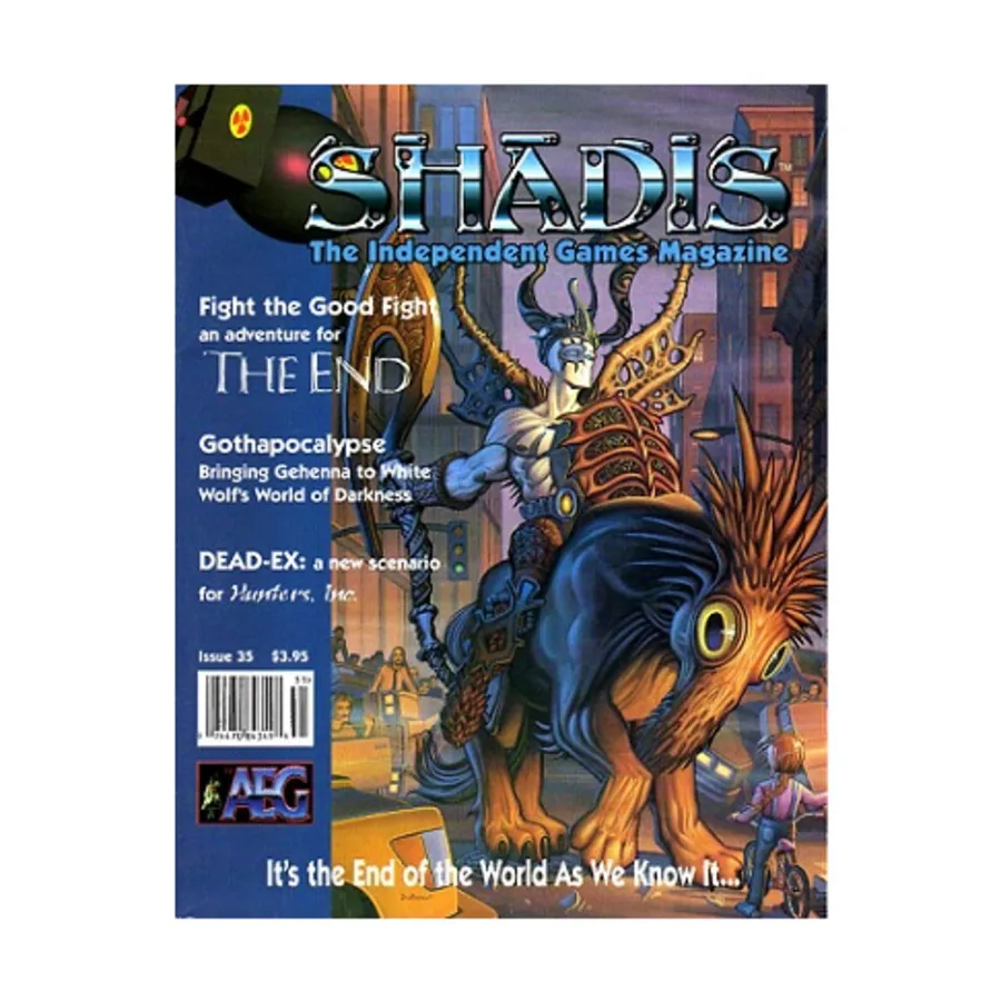 Журнал #35 "Fight the Good Fight Adventure, Gothapocalypse, Dead-Ex Scenario", Shadis Magazine
Журнал #35 "Fight the Good Fight Adventure, Gothapocalypse, Dead-Ex Scenario", Shadis Magazine