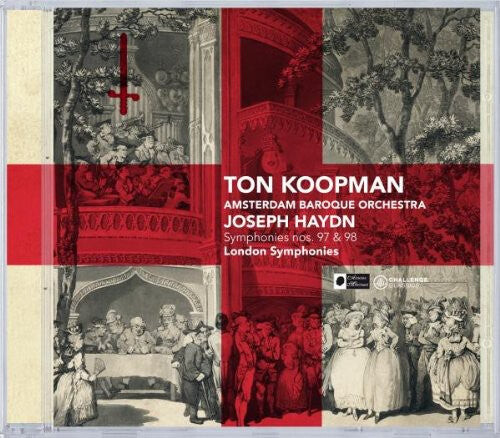 CD диск Haydn / Abo / Koopman: London Symphonies 97 & 98
CD диск Haydn / Abo / Koopman: London Symphonies 97 & 98