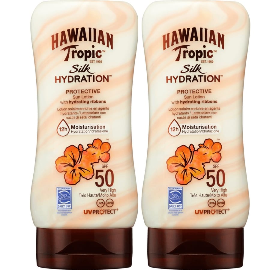 Увлажняющий солнцезащитный лосьон Hawaiian Tropic Silk SPF50 x2 шт.
Увлажняющий солнцезащитный лосьон Hawaiian Tropic Silk SPF50 x2 шт.