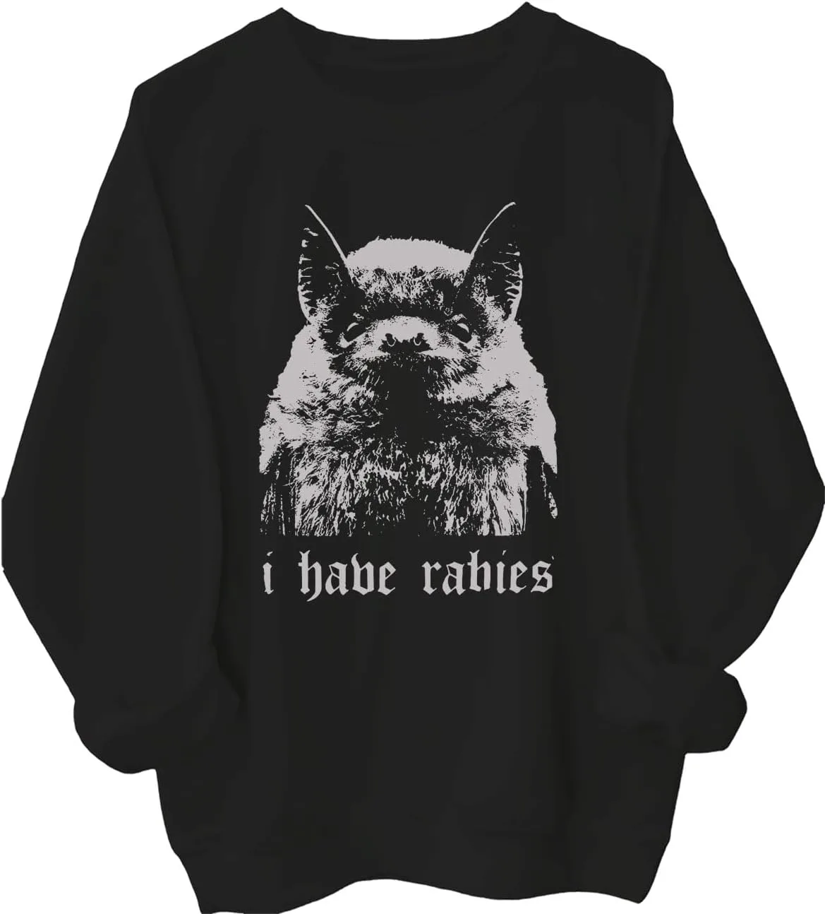 Толстовка I Have Rabies Bat, винтажный черный юмор Batclock
Толстовка I Have Rabies Bat, винтажный черный юмор Batclock