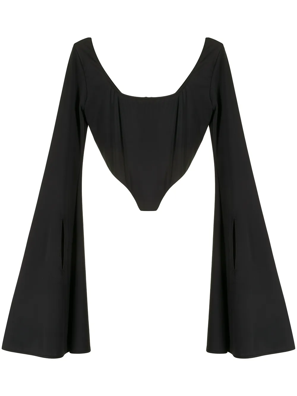 Топ-корсет из джерси Natasha Zinko, черный
Топ-корсет из джерси Natasha Zinko, черный