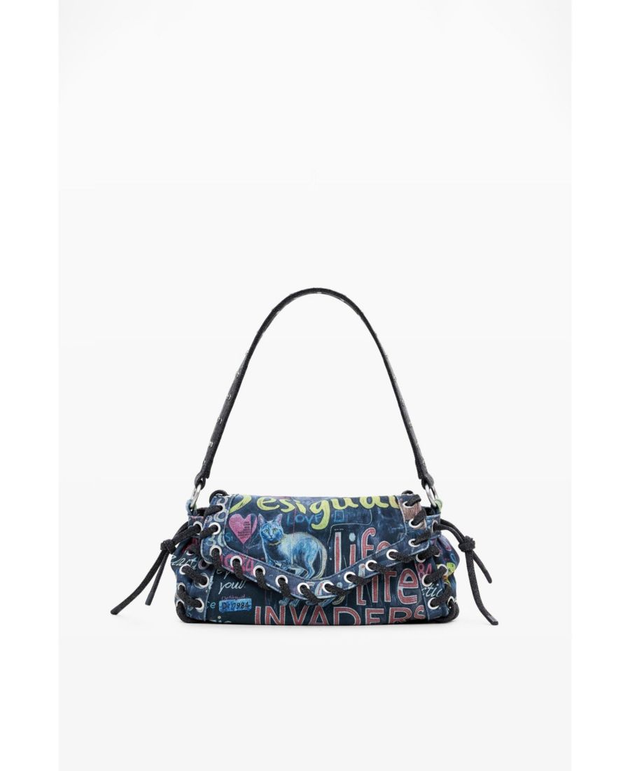 Женская сумка среднего размера с рисунком в стиле граффити Desigual, Multi
Женская сумка среднего размера с рисунком в стиле граффити Desigual, Multi