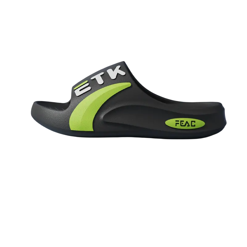 TAFN Мужские черные слайдеры с защитой от запаха и устойчивостью к истиранию, цвет Black 
TAFN Мужские черные слайдеры с защитой от запаха и устойчивостью к истиранию, цвет Black