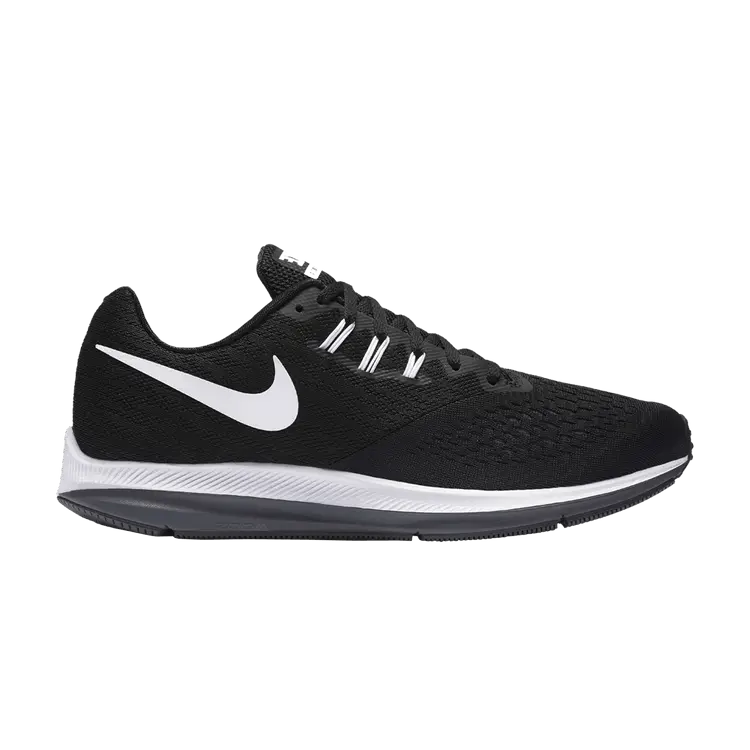 Кроссовки Zoom Winflo 4 'Black White', черный 
Кроссовки Zoom Winflo 4 'Black White', черный