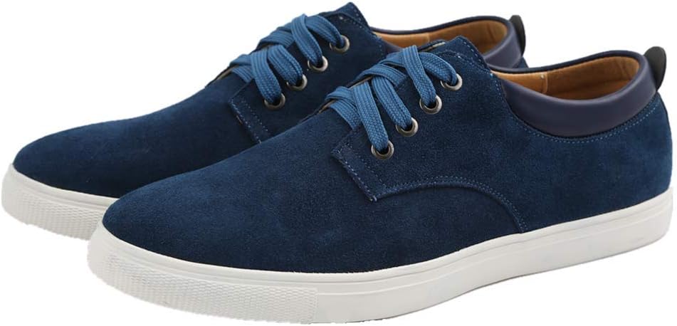 Мужские повседневные замшевые скейт обувь Asifn с шнуровкой, амортизацией, износостойкие, модные деловые кожаные туфли на плоской подошве, синий
Мужские повседневные замшевые скейт обувь Asifn с шнуровкой, амортизацией, износостойкие, модные деловые кожаные туфли на плоской подошве, синий