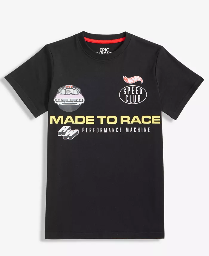 Мальчиковая футболка Hot Wheels с длинным рукавом Epic Threads, черный
Мальчиковая футболка Hot Wheels с длинным рукавом Epic Threads, черный