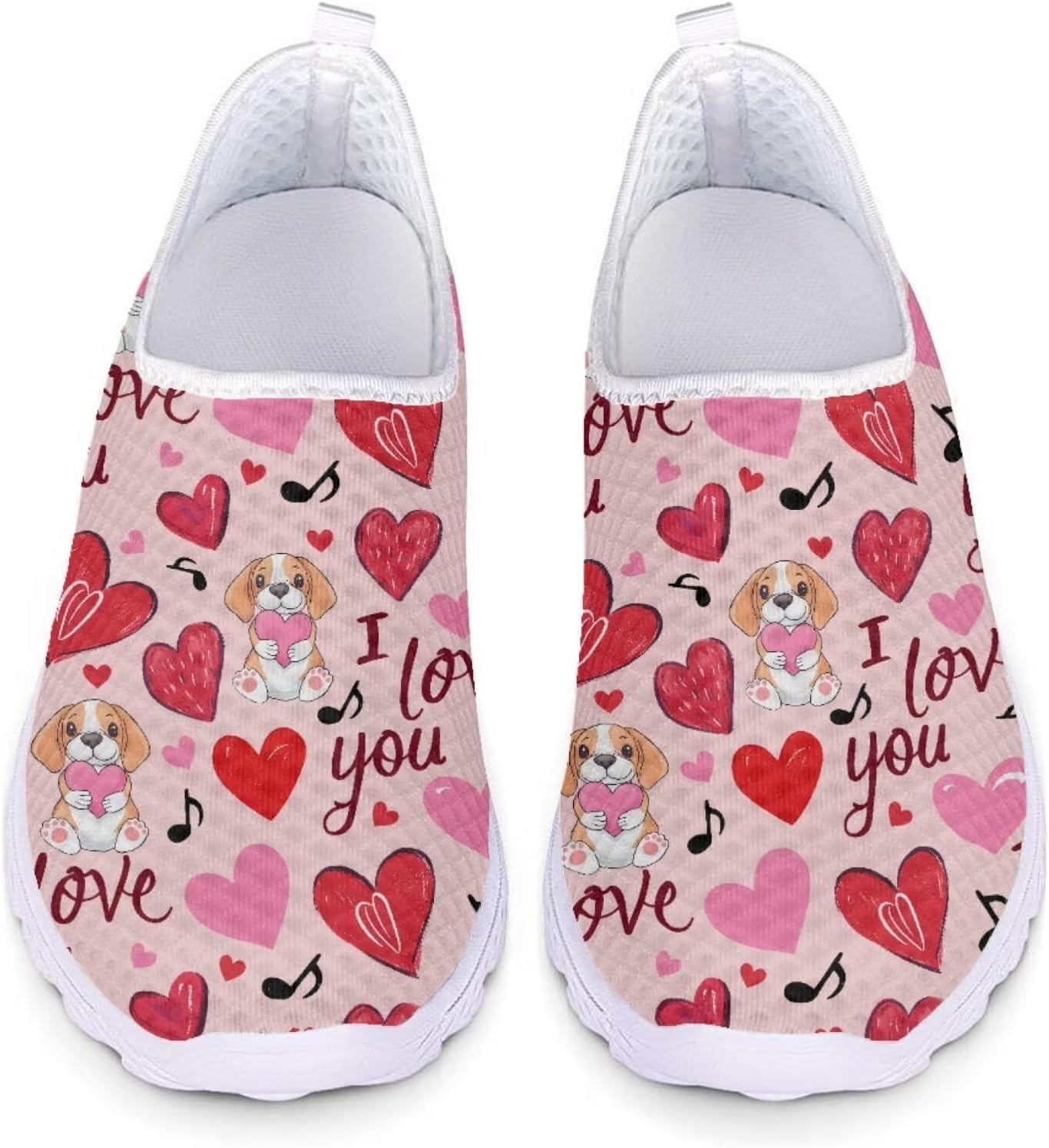 Кроссовки Belidome для женщин и мужчин, водонепроницаемые слипоны для ходьбы, бега и походов, спортивные, дышащие, легкие, Dog Heart Love
Кроссовки Belidome для женщин и мужчин, водонепроницаемые слипоны для ходьбы, бега и походов, спортивные, дышащие, легкие, Dog Heart Love