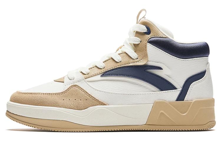 Anta C37 серия противоскользящие износостойкие высокие скейтерские кроссовки мужские бело-коричневые, цвет слоновая кость/светло-коричневый/светлый чернильно-синий
Anta C37 серия противоскользящие износостойкие высокие скейтерские кроссовки мужские бело-коричневые, цвет слоновая кость/светло-коричневый/светлый чернильно-синий