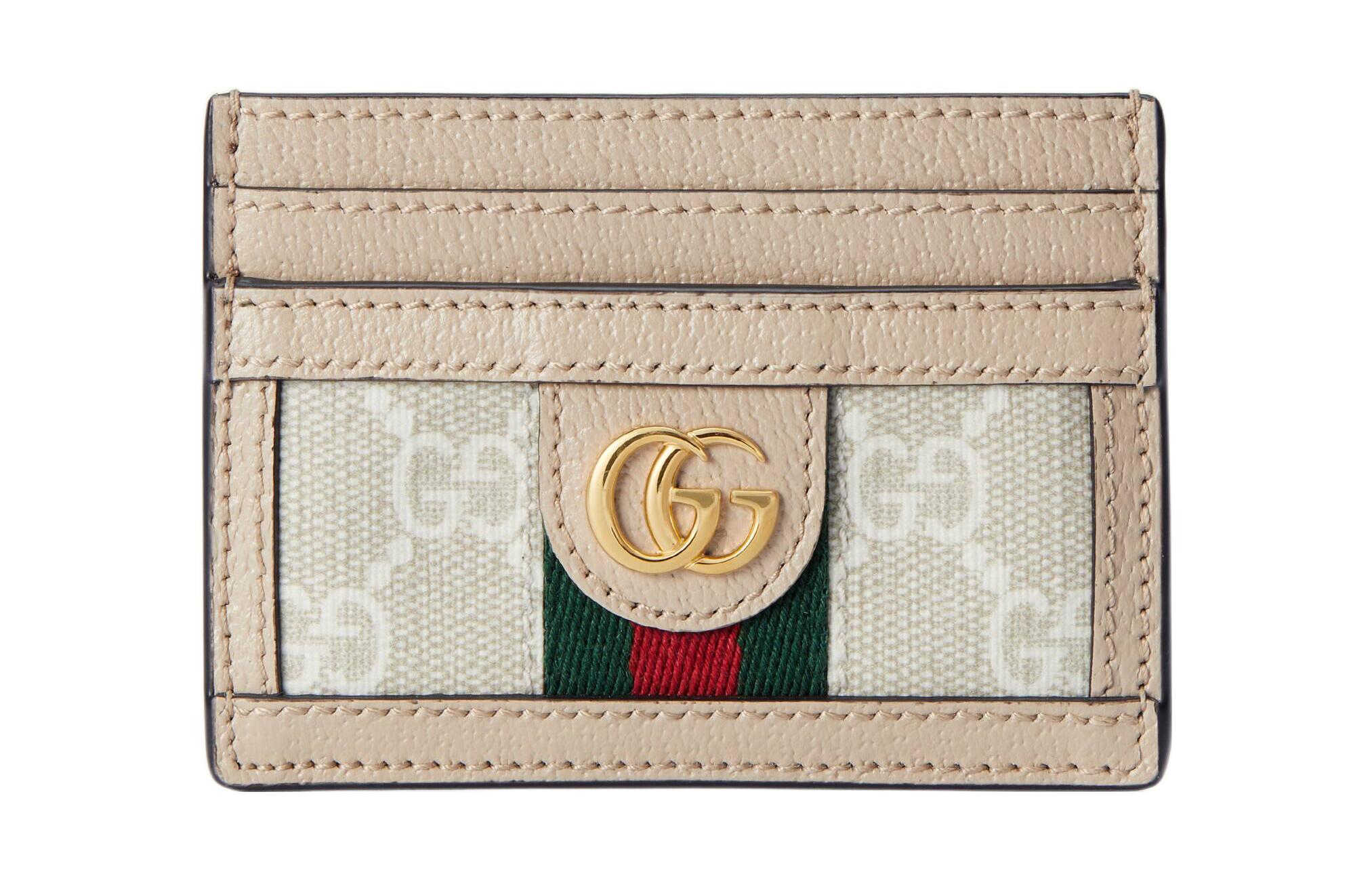 GUCCI Женский кардхолдер из канвы с кожаной отделкой
GUCCI Женский кардхолдер из канвы с кожаной отделкой
