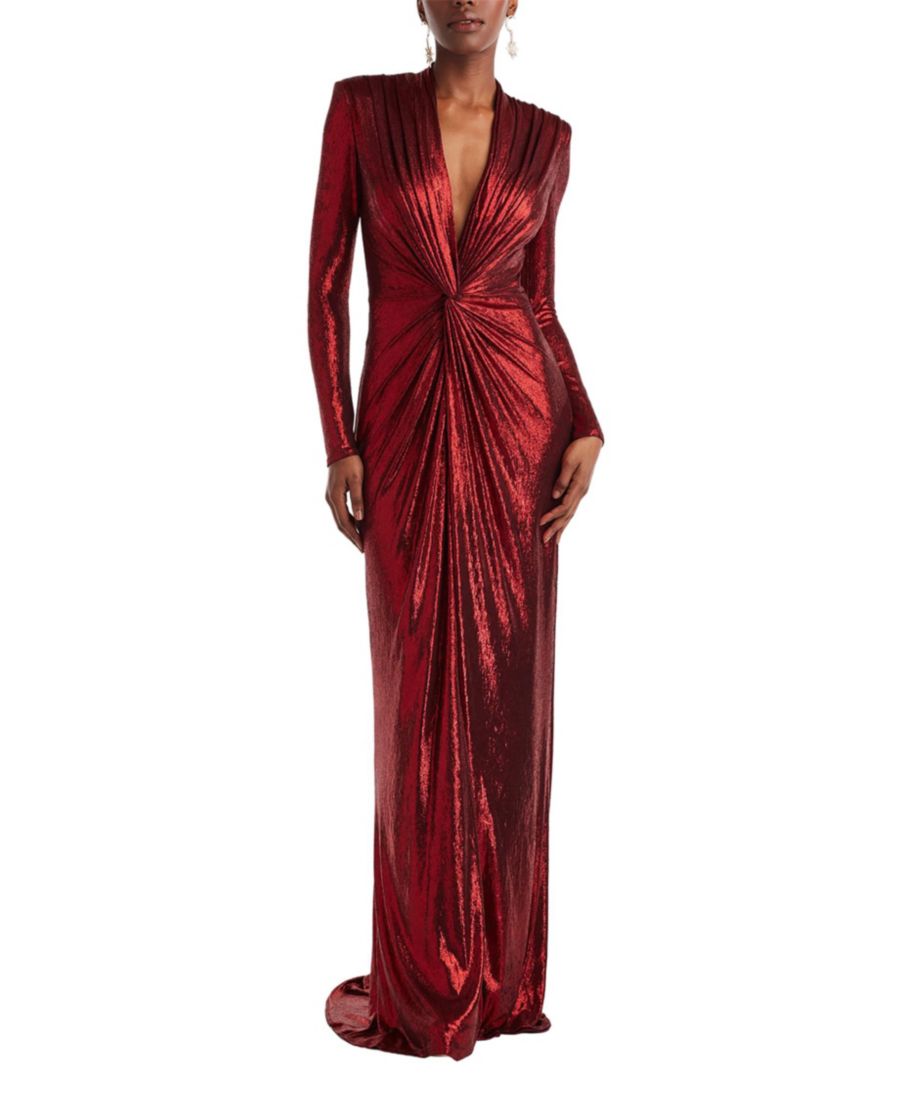 Женское платье Ferrum Metallic Twist Drape Tadashi Shoji, Red
Женское платье Ferrum Metallic Twist Drape Tadashi Shoji, Red