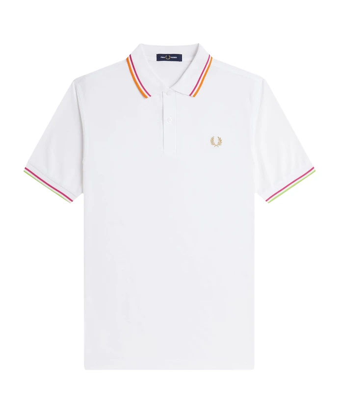 Знаменитая белая рубашка поло с коротким рукавом Fred Perry, белый
Знаменитая белая рубашка поло с коротким рукавом Fred Perry, белый