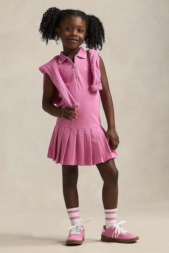 Детское платье Polo Ralph Lauren, розовый
Детское платье Polo Ralph Lauren, розовый