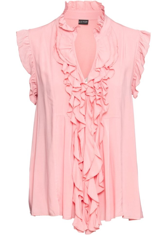 Рубашка с воланами Bodyflirt, бежевый
Рубашка с воланами Bodyflirt, бежевый