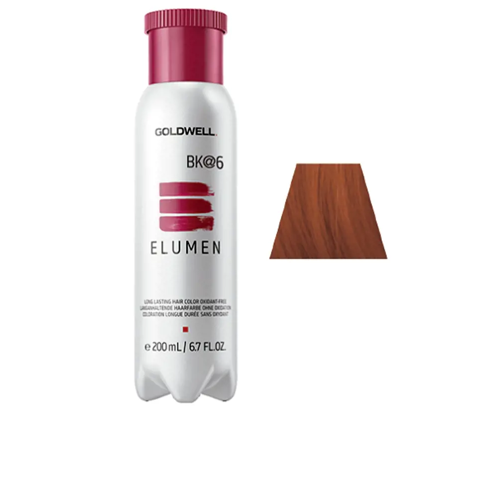Краска для волос Elumen long lasting hair color oxidant free Goldwell, цвет BK@6, 200 мл.
Краска для волос Elumen long lasting hair color oxidant free Goldwell, цвет BK@6, 200 мл.