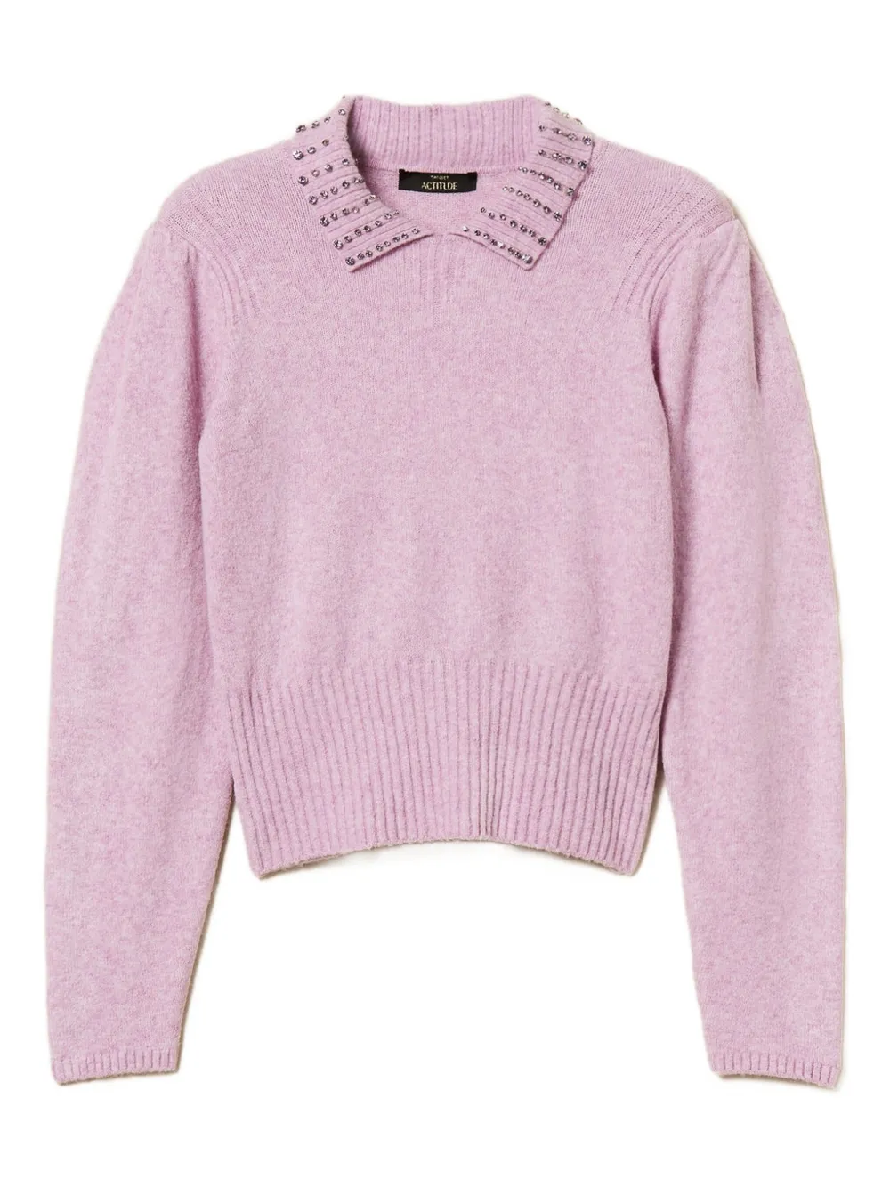 Декорированный свитер с воротником поло TWINSET, розовый
Декорированный свитер с воротником поло TWINSET, розовый