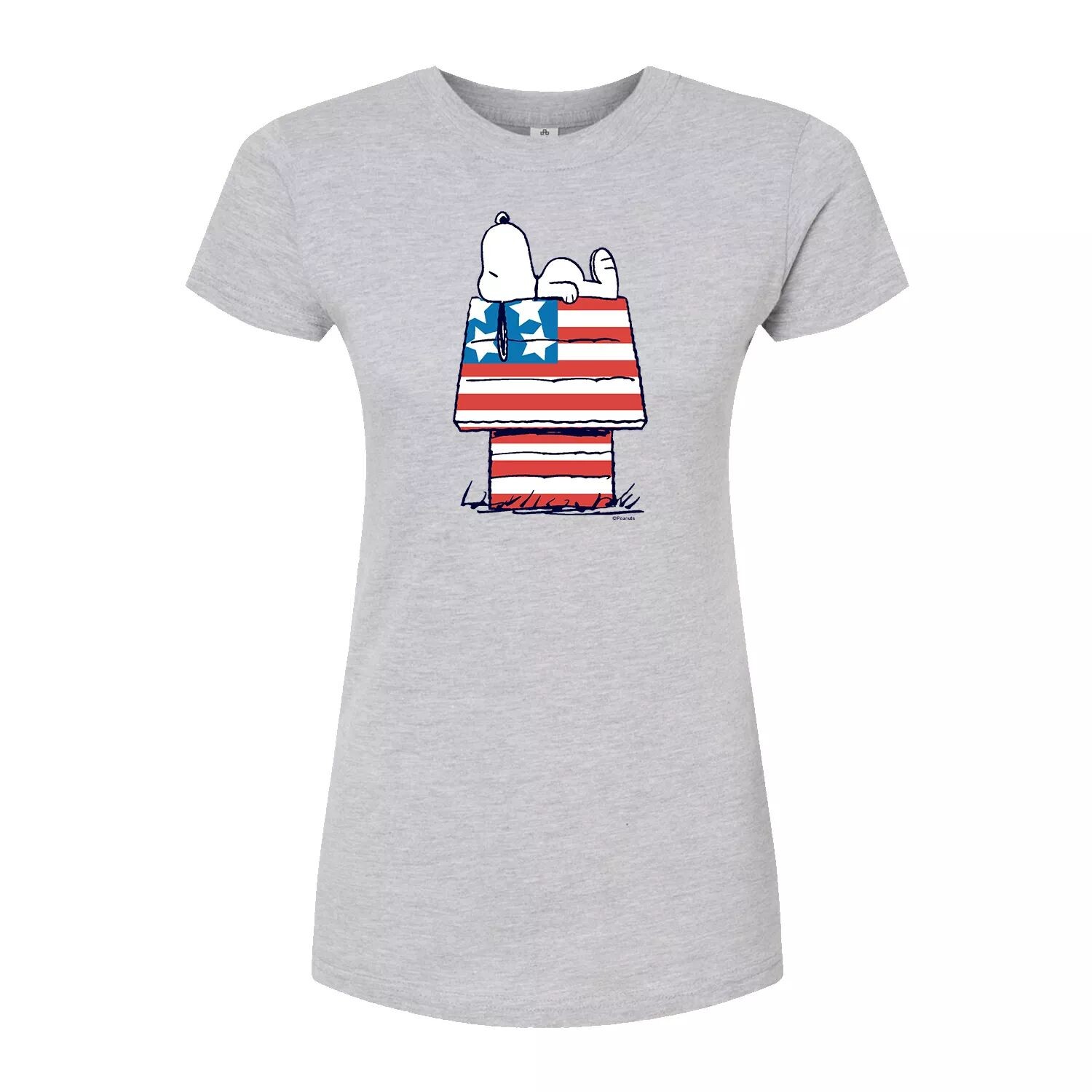 Детская облегающая футболка Peanuts Snoopy Flag House Licensed Character, серый
Детская облегающая футболка Peanuts Snoopy Flag House Licensed Character, серый