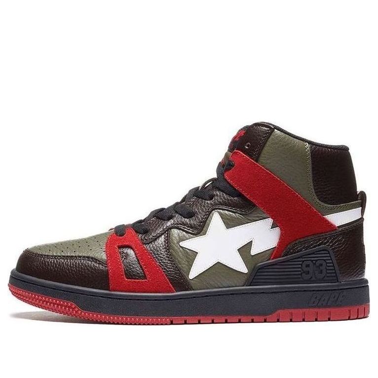 Кроссовки A BATHING APE Bape Sta 93 Hi 'Green Brown'
Кроссовки A BATHING APE Bape Sta 93 Hi 'Green Brown'