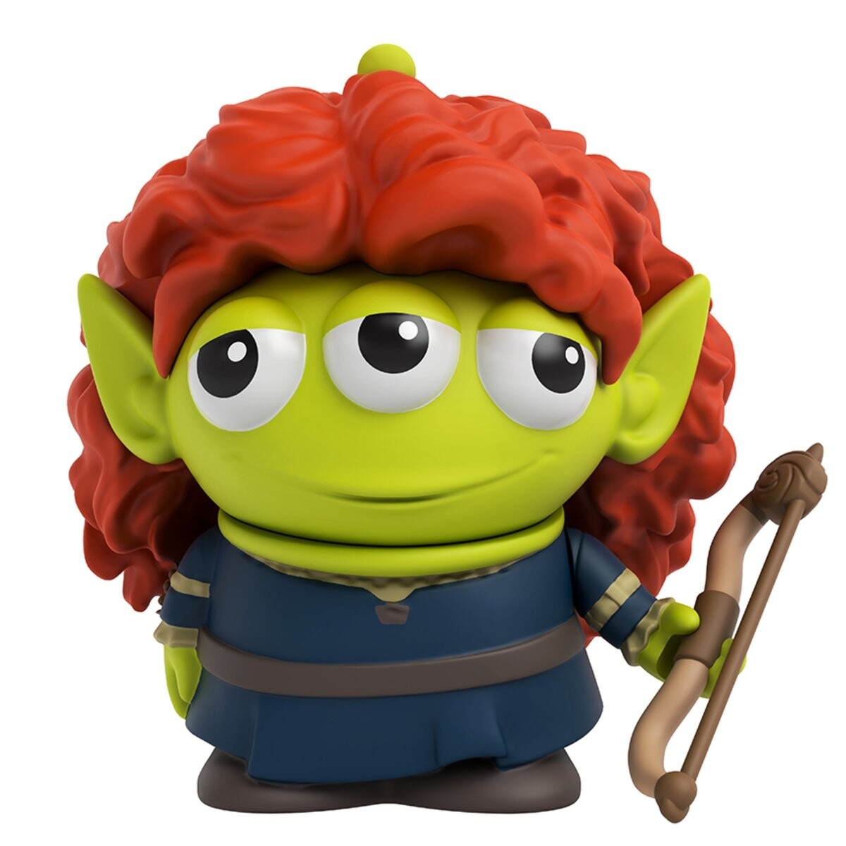 Коллекционная фигурка Pixar, Aliens Mix Merida
Коллекционная фигурка Pixar, Aliens Mix Merida