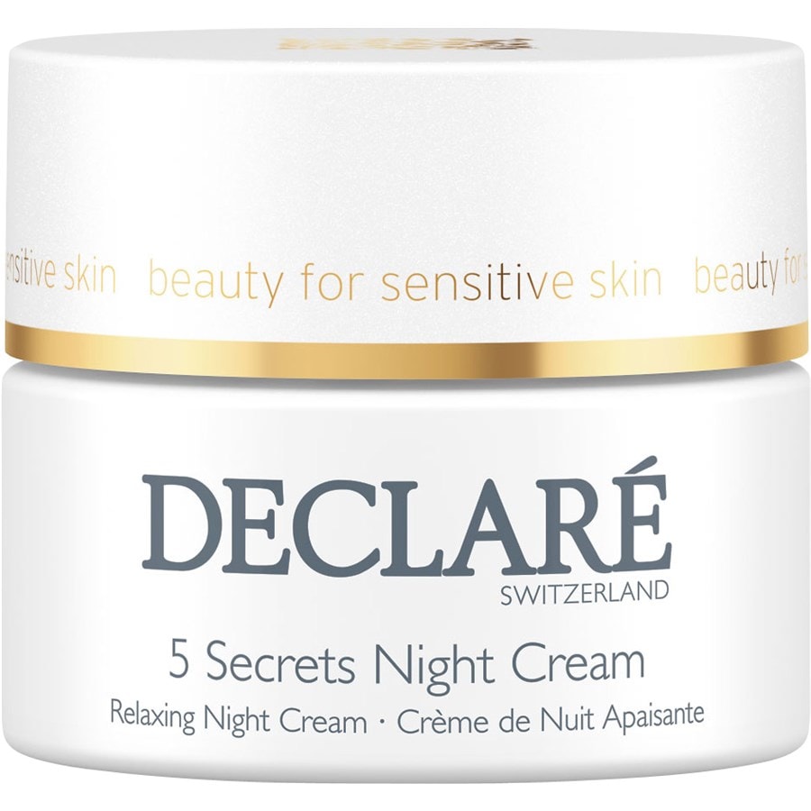 Крем для лица Declaré 5 Secrets Night Cream, 50 ml
Крем для лица Declaré 5 Secrets Night Cream, 50 ml