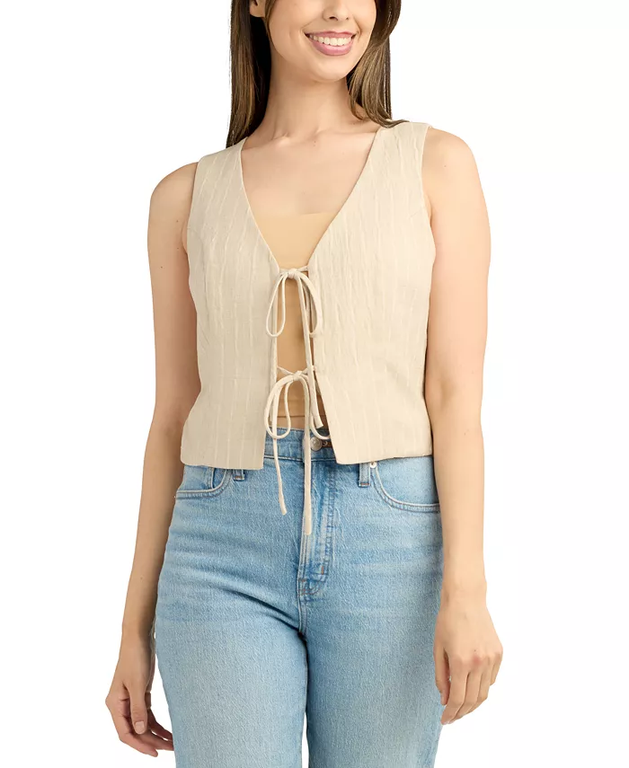 Женский полосатый жилет с завязками Juniors BCX, мультиколор
Женский полосатый жилет с завязками Juniors BCX, мультиколор