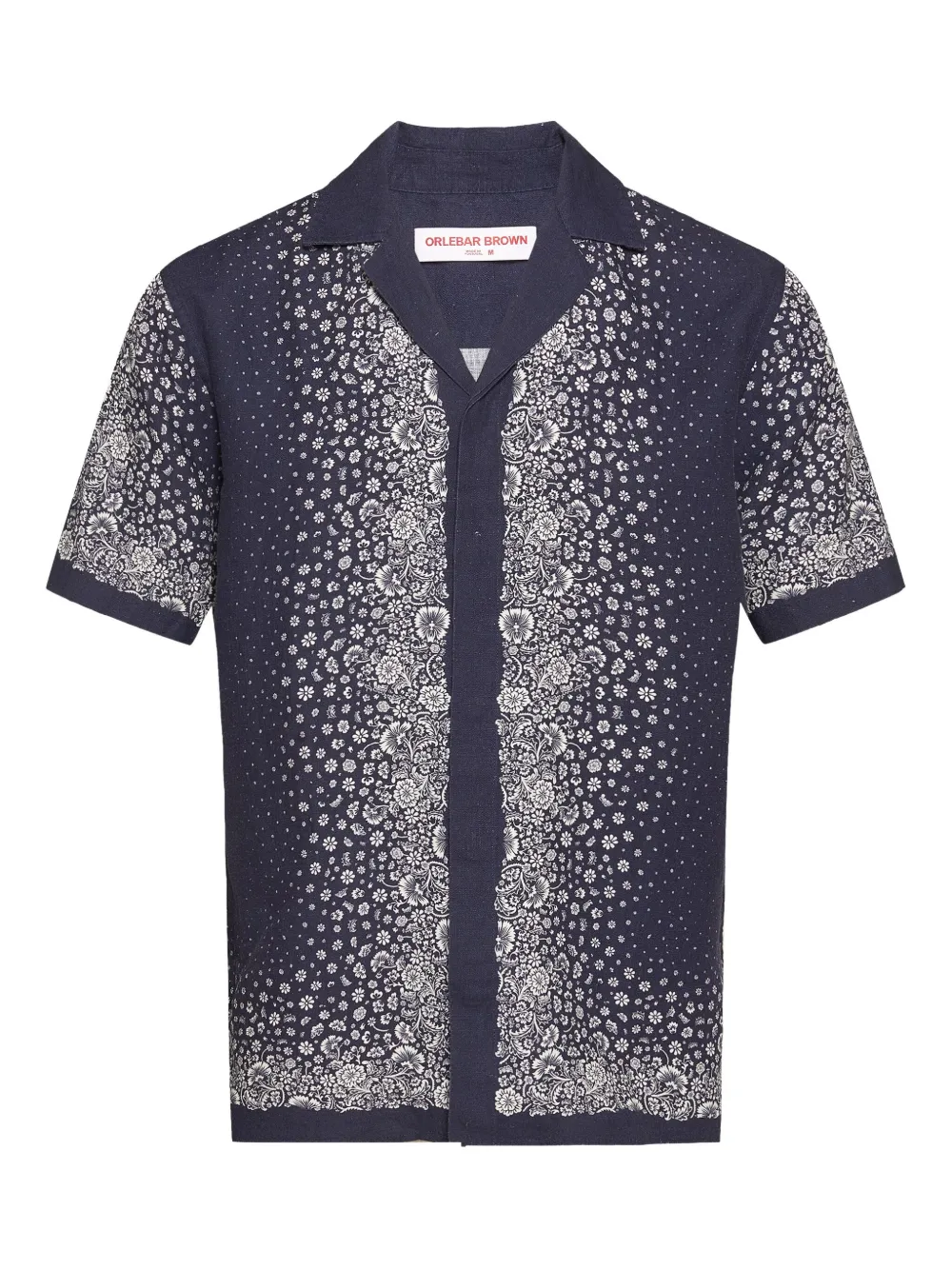 Льняная рубашка Maitan с цветочным принтом Orlebar Brown, синий
Льняная рубашка Maitan с цветочным принтом Orlebar Brown, синий