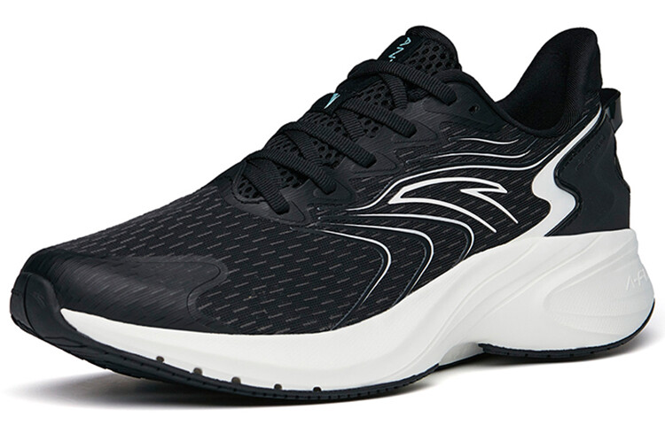 Кроссовки Gazelle 1.0 мужские с низким верхом, черные/серые с карбоновым оттенком/белые цвета слоновой кости Anta 
Кроссовки Gazelle 1.0 мужские с низким верхом, черные/серые с карбоновым оттенком/белые цвета слоновой кости Anta