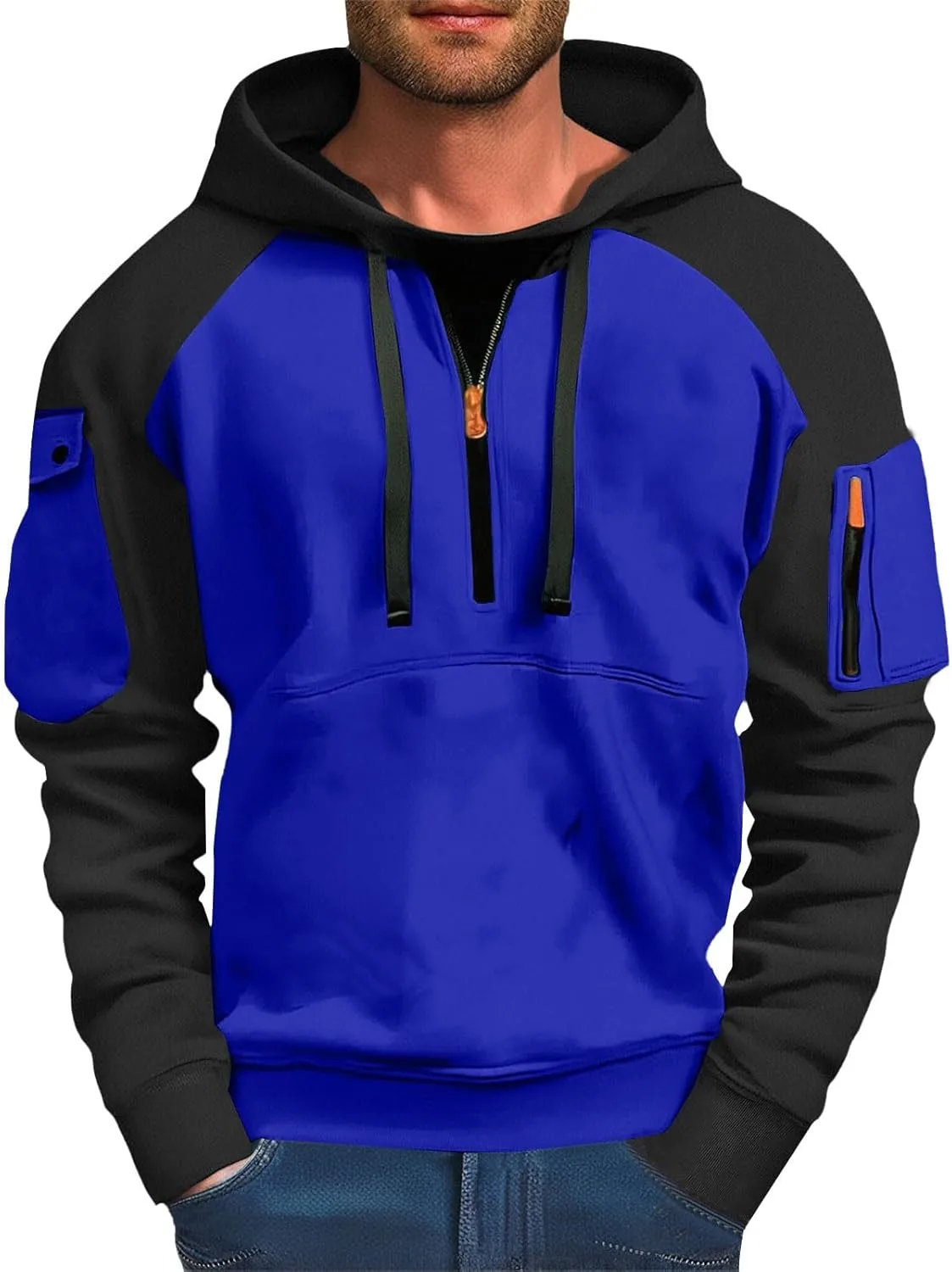 Тактический худи с капюшоном и карманами для мужчин, Vintage, цветной блок, рукав реглан
Тактический худи с капюшоном и карманами для мужчин, Vintage, цветной блок, рукав реглан