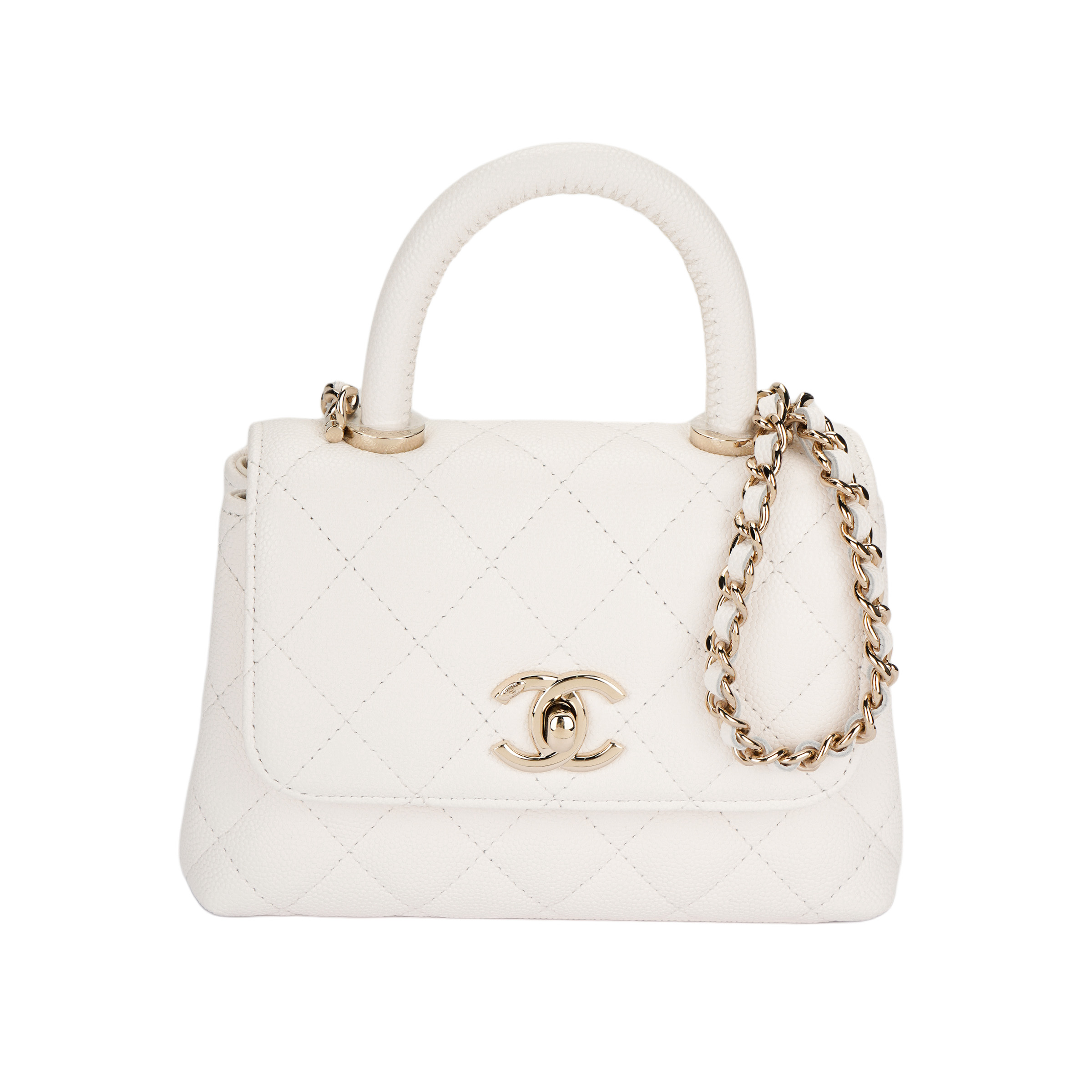 CHANEL Сумка через плечо из зерненой кожи коровы, женская белая
CHANEL Сумка через плечо из зерненой кожи коровы, женская белая