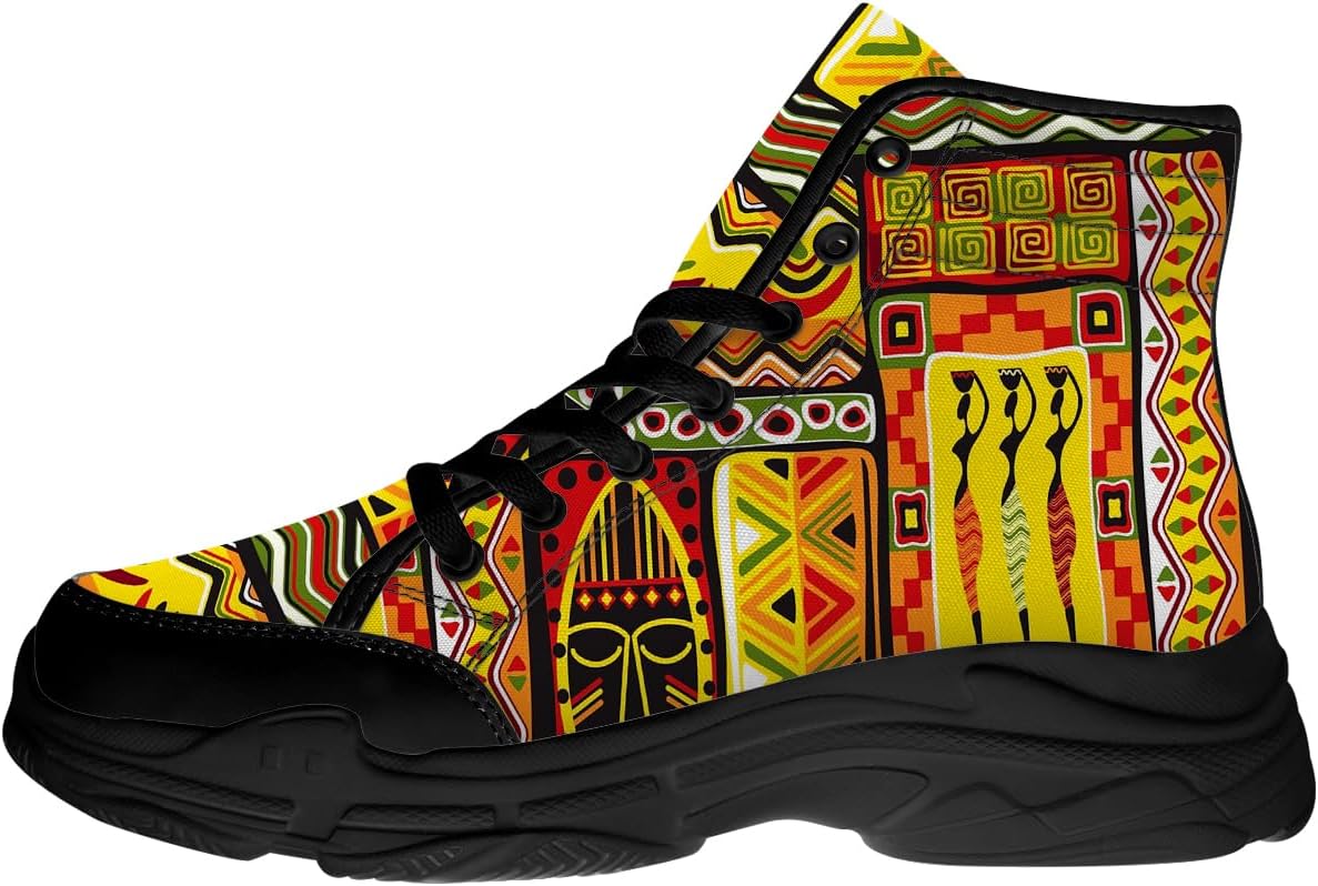 Африканские высокие кеды для женщин, кроссовки на платформе с принтом и шнуровкой, подарки для нее и для него Generic, оранжевый
Африканские высокие кеды для женщин, кроссовки на платформе с принтом и шнуровкой, подарки для нее и для него Generic, оранжевый