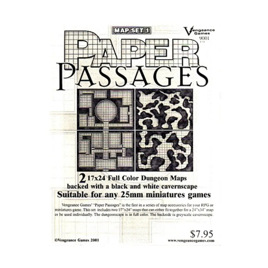 Набор карт №1 — бумажные проходы, Fantasy Map Sets
Набор карт №1 — бумажные проходы, Fantasy Map Sets