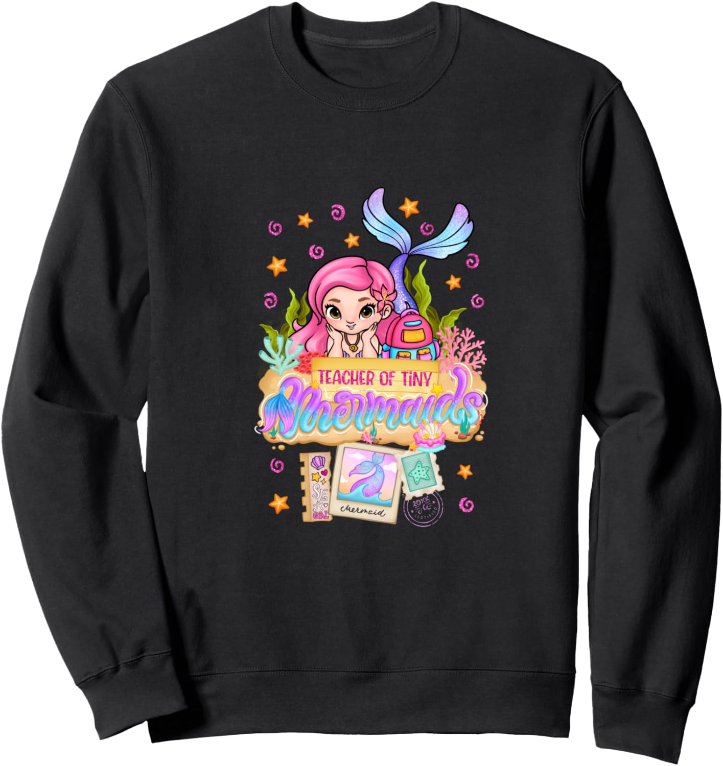Толстовка с изображением маленькой русалки-учительницы и милой ученицы в первый день в школе Mermaid Back To School Little Girls Gift Store, черный
Толстовка с изображением маленькой русалки-учительницы и милой ученицы в первый день в школе Mermaid Back To School Little Girls Gift Store, черный