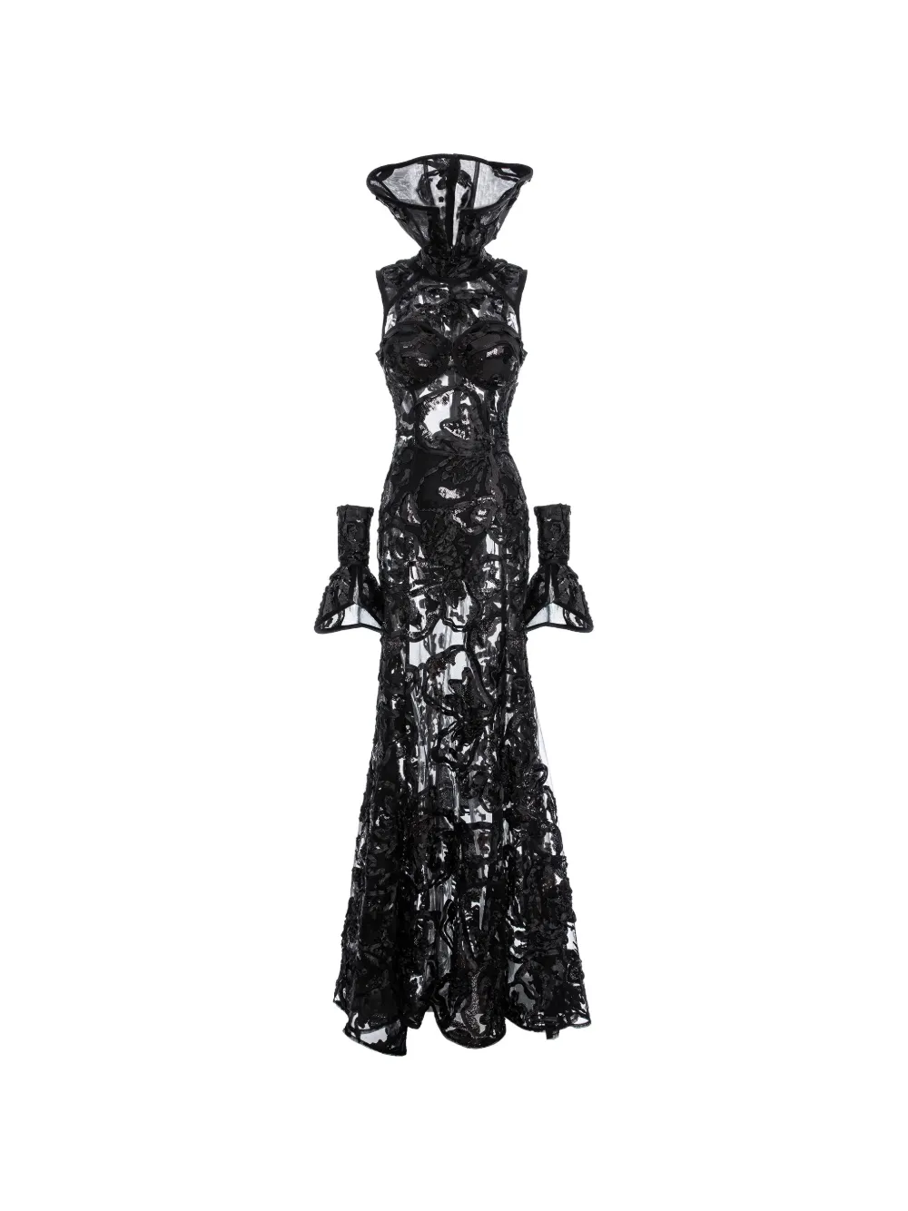 Платье миди с вышивкой Orchid Mitiliane Couture, черный
Платье миди с вышивкой Orchid Mitiliane Couture, черный