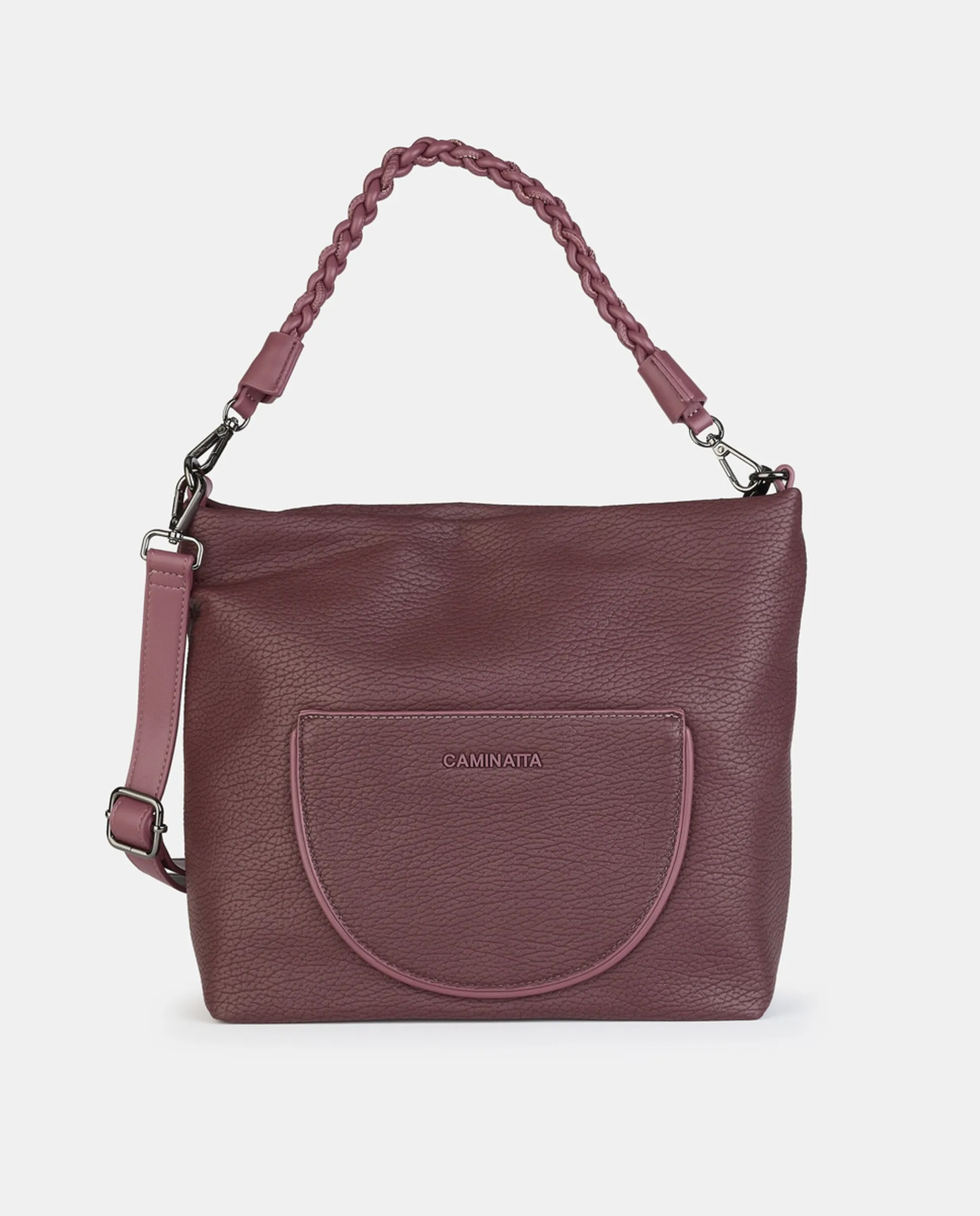 Сумка-хобо с застёжкой-молнией Caminatta, фиолетовый
Сумка-хобо с застёжкой-молнией Caminatta, фиолетовый
