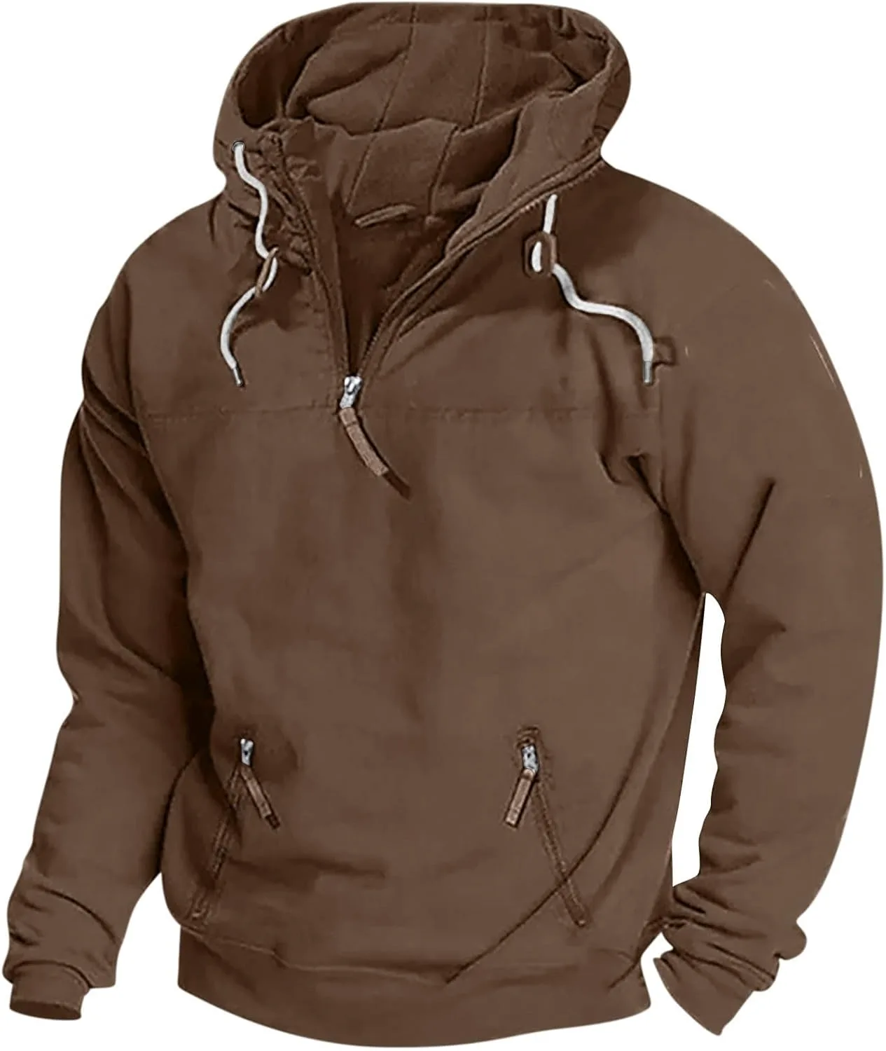 Мужской худи Military Tactical 1/4 Zip Pullover с длинным рукавом
Мужской худи Military Tactical 1/4 Zip Pullover с длинным рукавом