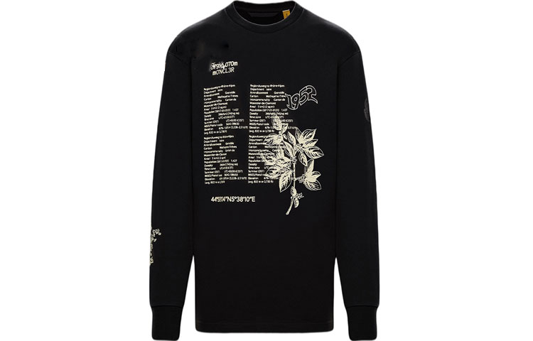 Футболка Moncler 1952 с длинным рукавом, черная
Футболка Moncler 1952 с длинным рукавом, черная