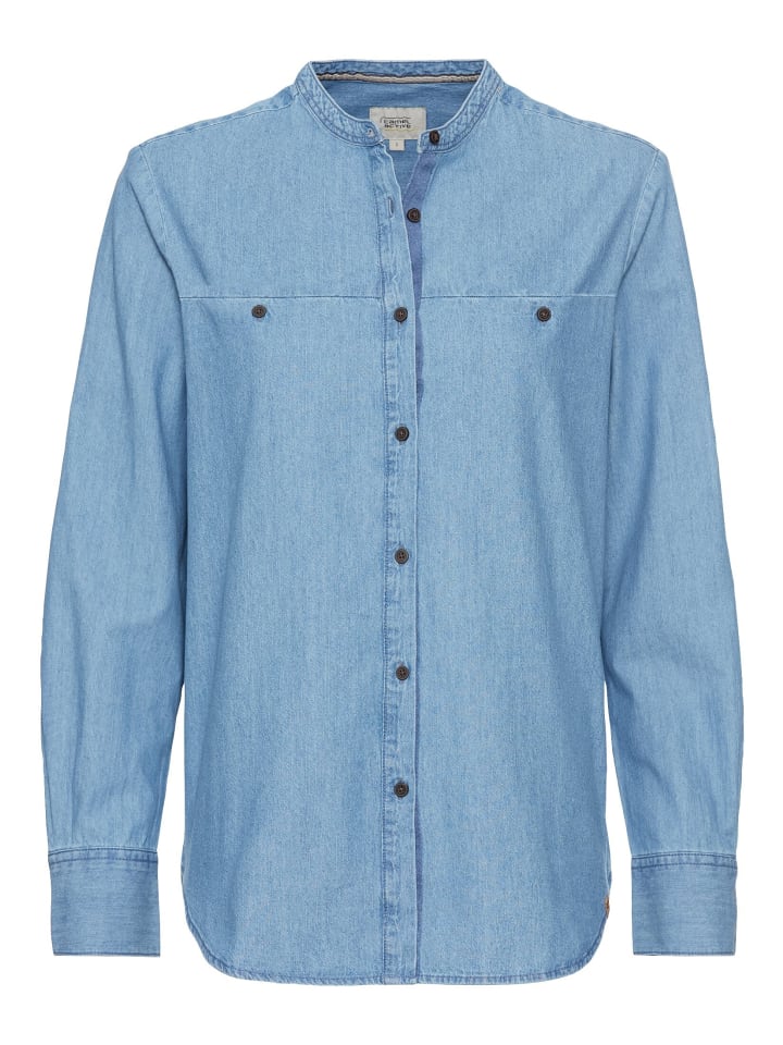 Блузка Camel Active, деним 
Блузка Camel Active, деним