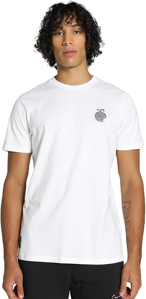Мужская повседневная футболка PUMA, футболка с графическим принтом PUMA X ONE PIECE (624665), белый
Мужская повседневная футболка PUMA, футболка с графическим принтом PUMA X ONE PIECE (624665), белый