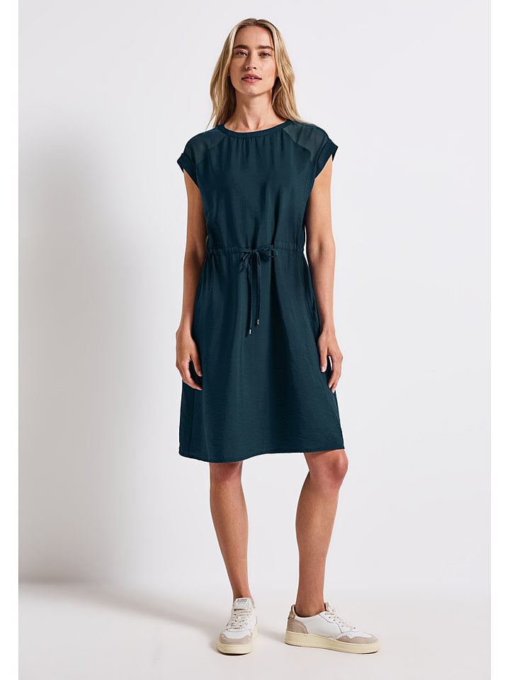 Короткое платье Street One, темно-синий 
Короткое платье Street One, темно-синий