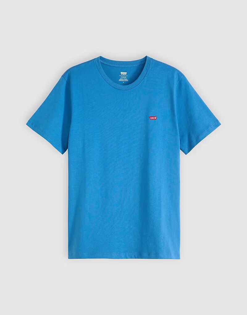 Футболка Levi's Original с логотипом в виде крыла летучей мыши, средне-синего цвета
Футболка Levi's Original с логотипом в виде крыла летучей мыши, средне-синего цвета