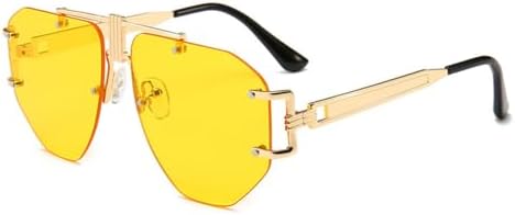 Солнцезащитные очки большого размера без оправы для женщин, винтажные солнцезащитные очки для мужчин, очки неправильной формы, защита от ультрафиолета UV400. 2027 MTZJH, 7
Солнцезащитные очки большого размера без оправы для женщин, винтажные солнцезащитные очки для мужчин, очки неправильной формы, защита от ультрафиолета UV400. 2027 MTZJH, 7