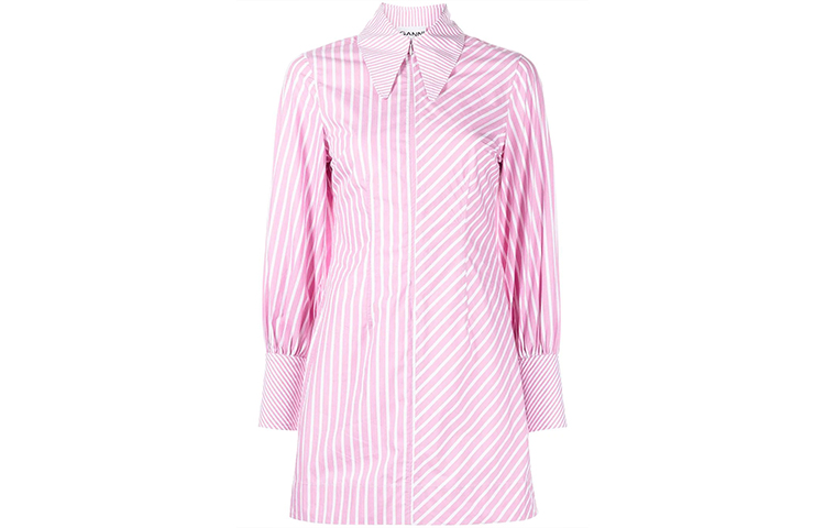 Женское платье с длинными рукавами GANNI, розовый
Женское платье с длинными рукавами GANNI, розовый