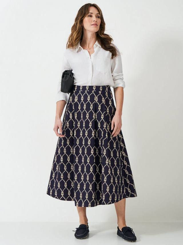 Юбка миди Gabby с принтом "веревка" Crew Clothing, Navy Blue/Multi
Юбка миди Gabby с принтом "веревка" Crew Clothing, Navy Blue/Multi