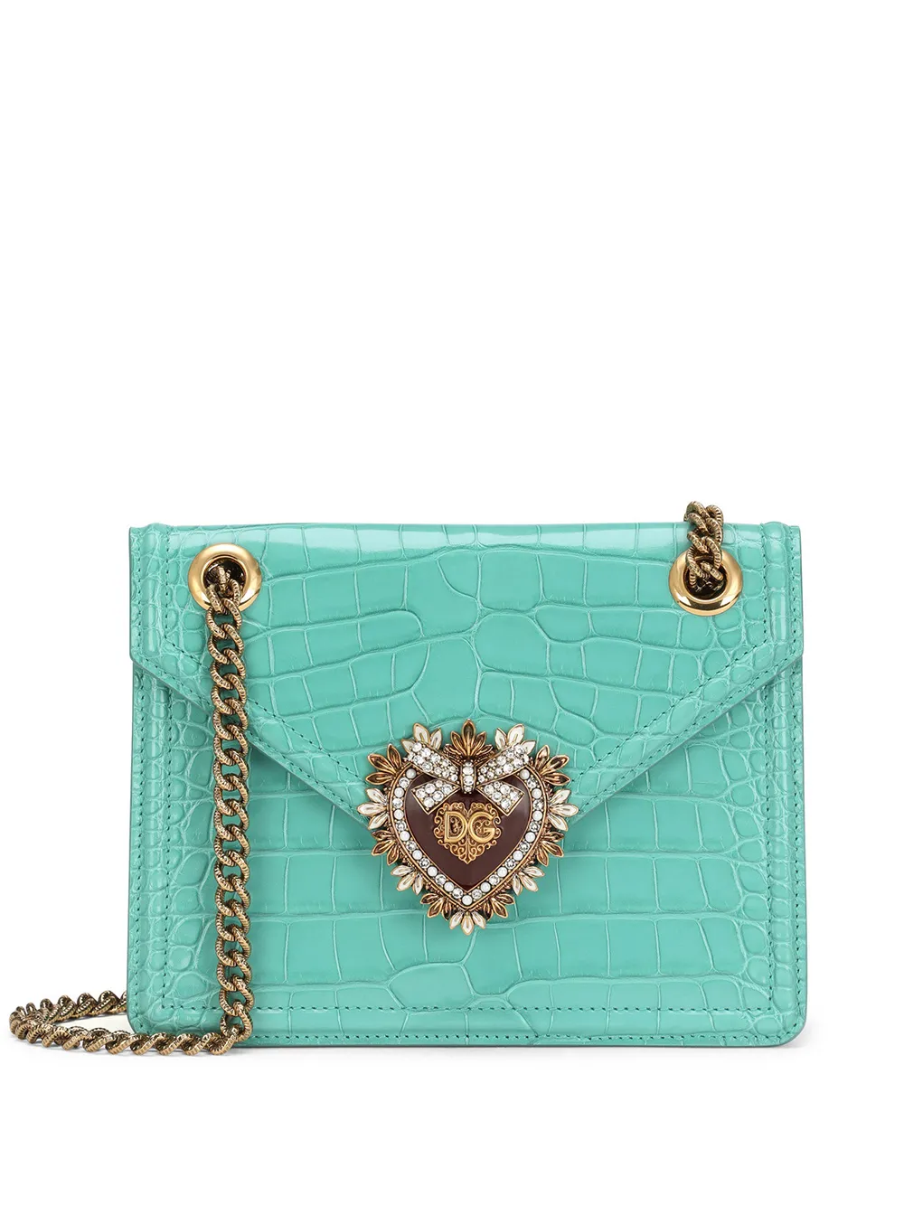 Сумка через плечо Devotion среднего размера Dolce & Gabbana, зеленый
Сумка через плечо Devotion среднего размера Dolce & Gabbana, зеленый