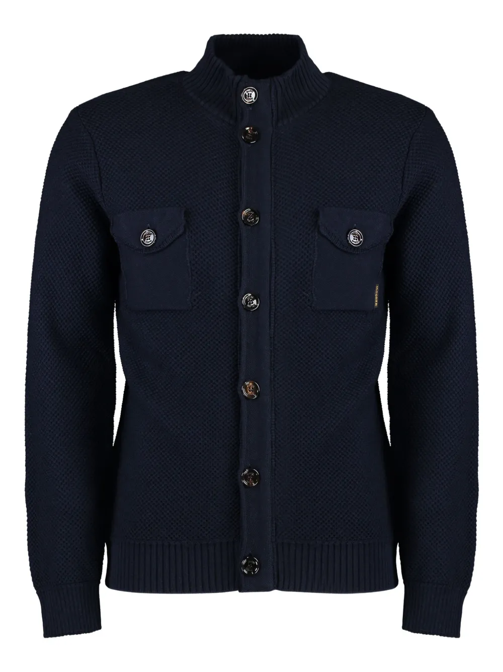 Кардиган с накладными карманами Moorer, синий
Кардиган с накладными карманами Moorer, синий