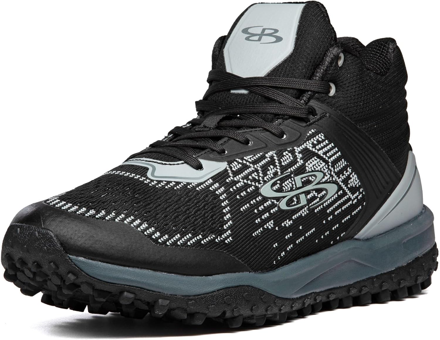 Мужские футбольные кроссовки Boombah Viper Pureknit Turf Mid - Статус - Разнообразие цветов - Разные размеры, черный/серый/угольный
Мужские футбольные кроссовки Boombah Viper Pureknit Turf Mid - Статус - Разнообразие цветов - Разные размеры, черный/серый/угольный