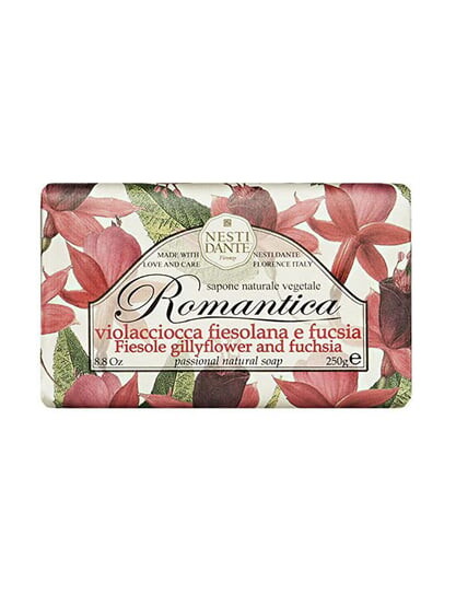 Туалетное мыло Nesti Dante, Романтика, Гвоздика и Фуксия, 250 г
Туалетное мыло Nesti Dante, Романтика, Гвоздика и Фуксия, 250 г